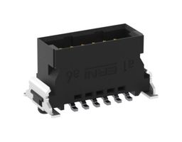 TE CONNECTIVITY - ERNI 244836-E Pin Header, 1.6 A, 1.75 mm, Board-to-Board, 1.27 mm, 2 Rows, 12 Contacts, Surface Mount Straight