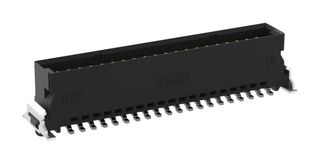 TE CONNECTIVITY - ERNI 254590-E Pin Header, 1.75 mm, Board-to-Board, 1.27 mm, 2 Rows, 40 Contacts, Surface Mount Straight