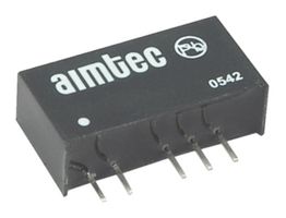 AIMTEC AM1D-051212DZ Isolated Through Hole DC/DC Converter, ITE, SIP, 1 W, 2 Output, 12 V