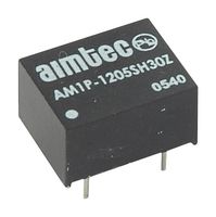 AIMTEC AM1P-2424SZ Isolated Through Hole DC/DC Converter, ITE, DIP, 1 W, 1 Output, 3.3 V