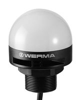 WERMA 24014050. Beacon, Multicolour, Steady, Single/Pulse, 85 dB, 30 VDC, 55 mm, IP65