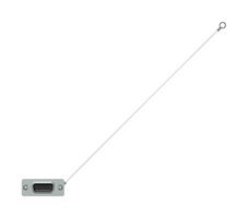 AMPHENOL CONEC 15-000110 Dust Cap / Cover, Water Resistant, Screen Cap, D-Sub 9-37 Positions Plug Connectors