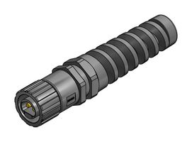 AMPHENOL CONEC 17-400143 Circular Connector, Standard Circular Connector, Straight Plug, 2 Contacts, Crimp Pin, Bayonet