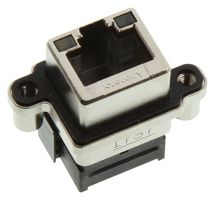 AMPHENOL COMMUNICATIONS SOLUTIONS MRJ5381M1 Modular Connector, RJ45 Jack, 1 x 1 (Port), 8P8C, Cat5, IP67, Through Hole Mount