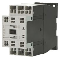 EATON MOELLER DILM17-11(230V50/60HZ)-PI Contactor, 17 A, DIN Rail, Panel, 690 VAC, 3PST-NO, 3 Pole, 10.5 kW