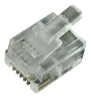 STEWART CONNECTOR 937-SP-3066R Modular Connector, Modular Plug, 1 x 1 (Port), 6P6C, Cable Mount