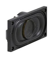 MULTICOMP PRO MCABS-259-RC Speaker, Miniature, 8 ohm, 3 W, 84 dB, 0 Hz to 20 kHz, Oval, Flange Mount, 40mm L x 20mm W x 8mm D