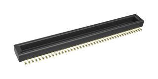 AMPHENOL COMMUNICATIONS SOLUTIONS 10164228-0801A1RLF Mezzanine Connector, Header, 0.4 mm, 2 Rows, 80 Contacts, Surface Mount Straight, Copper Alloy
