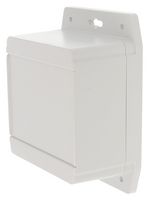 HAMMOND 1555L2F42GY Plastic Enclosure, Flanged Lid, Wall Mount, Polycarbonate, 104 mm, 106 mm, 62 mm, IP68