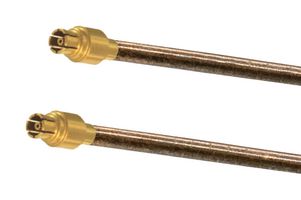 JOHNSON - CINCH CONNECTIVITY 415-0530-012 RF / Coaxial Cable Assembly, 12 ", 304.8 mm, 0.047" Semi Rigid, SMPM Jack, SMPM Jack