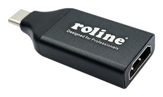 ROLINE 12.03.3226 Converter, USB Type C Plug to HDMI Receptacle-Type A, Black