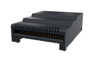 AMPHENOL COMMUNICATIONS SOLUTIONS UE36A10702000T Pluggable I/O Connector, QSFP-DD, 76 Contacts, 1 x 1 (Single), Surface Mount, UE36 Series