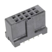 HARTING 09195106824741 PCB Receptacle, Board-to-Board, 2.54 mm, 2 Rows, 10 Contacts, Through Hole Mount