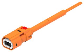 TE CONNECTIVITY 1-2208103-5 Cable Assembly, High Voltage Automotive, Wire to Board Plug to Free End, 2 Ways, 1 Row, 5 m