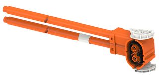 TE CONNECTIVITY 1-2286945-5 Cable Assembly, High Voltage Automotive, Wire to Board 90° Receptacle to Free End, 2 Ways, 1 Row