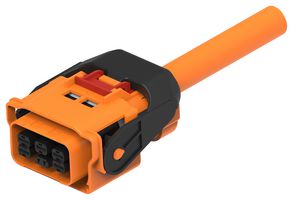 TE CONNECTIVITY 2-2282265-5 Cable Assembly, High Voltage Automotive, Wire to Board Receptacle to Free End, 5 Ways, 1 Row, 5 m