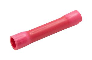 MUELLER ELECTRIC BU-191540004 Butt Splice, Red, 22 AWG, 18 AWG, Vinyl
