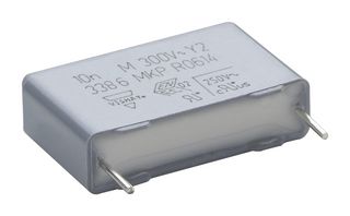 VISHAY MKP1847510354K2 Power Film Capacitor, Metallized PP, Radial Box - 2 Pin, 1 µF, ± 5%, AC Filter, Through Hole