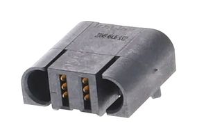 MOLEX 46436-9302 Rectangular Power Connector, R/A, Power, 2 Contacts, Ten60 46436 Series, PCB Mount, Press Fit