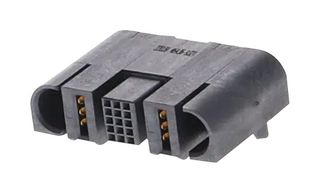 MOLEX 46436-9321 Rectangular Power Connector, R/A, 15Signal+2Pwr, 17 Contacts, Ten60 46436 Series, PCB Mount