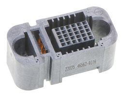 MOLEX 46562-9316 Rectangular Power Connector, 30Signal+1Pwr, 31 Contacts, Ten60 46562 Series, PCB Mount, Press Fit