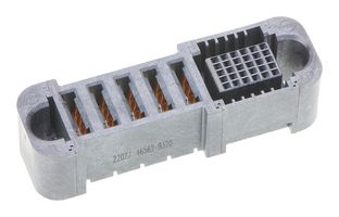 MOLEX 46562-9320 Rectangular Power Connector, 30Signal+5Pwr, 35 Contacts, Ten60 46562 Series, PCB Mount, Press Fit