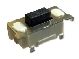 MULTICOMP PRO MP188-1K2-V Tactile Switch, SPST-NO, Side Actuated, SMD, Black Rectangular Button, 160 gf, 50mA at 12VDC