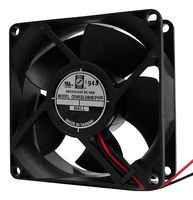 ORION FANS OD8032-24HBIP69K DC Axial Fan, 24 V, Square, 80 mm, 32 mm, Ball Bearing, 77 CFM