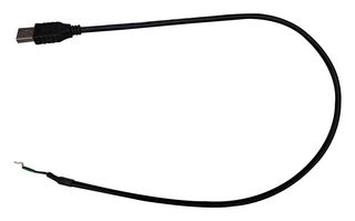 MULTICOMP PRO MP011390 USB Cable, Type A Plug to Board-In Crimp Terminal, 500 mm, 19.7 "