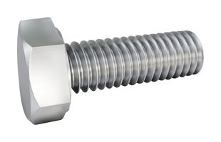 TR FASTENINGS TR00003055-000 Hex Bolt, M20, Hex, 130 mm, 142.5 mm, Stainless Steel A2
