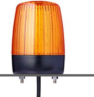 AUER SIGNAL 860511313 Beacon, Multi Strobe, Amber, 240 VAC, IP67 / IP69, 100 mm H, 75 mm Lens, PFH Series