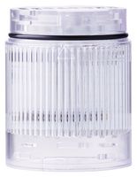 AUER SIGNAL 915014005 Beacon, Continuous, Transparent, 24 VDC, IP65, 75 mm Lens, Modul- Compete 50 Series