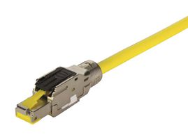 HARTING 09451511570 Modular Connector, IDC, RJ45 Plug, 1 x 1 (Port), 8P8C, Cat6a, IP20, Cable Mount