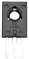 MULTICOMP PRO CD148D Bipolar (BJT) Single Transistor, NPN, 450 V, 2 A, 50 W, TO-126, Through Hole