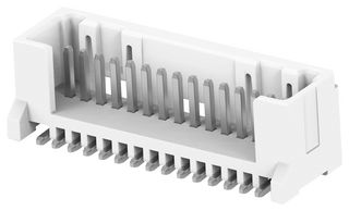 TE CONNECTIVITY 1-2355091-5 Pin Header, Wire-to-Board, 1.2 mm, 1 Rows, 15 Contacts, Surface Mount Straight, Micro CT Series