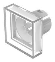 EAO 61-9351.7 Lens, 20mm x 20mm, Plastic, Square, Transparent, 61 Series