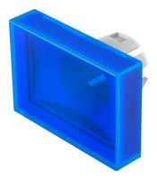 EAO 61-9331.6 Lens, 15.3x21.5mm, Plastic, Rectangular, Blue, 61 Series