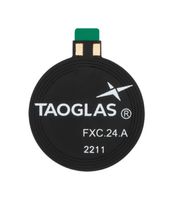 TAOGLAS FXC.24.A.DG RF Antenna, 13.56MHz, IoT / RFID, 1dB, 50ohm, Adhesive