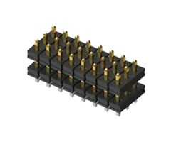 SAMTEC TW-10-02-F-D-210-SM-P-TR Stacking Board Connector, Board Stacker, TW Series, 20 Contacts, 2 mm, Surface Mount Straight