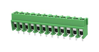 MULTICOMP PRO MP012009 Wire-To-Board Terminal Block, 5 mm, 12 Ways, 20 AWG, 12 AWG, 4 mm², Screw