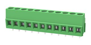 MULTICOMP PRO MP012019 Wire-To-Board Terminal Block, 5.08 mm, 11 Ways, 30 AWG, 12 AWG, 2.5 mm², Screw