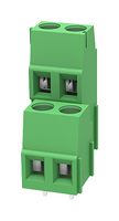 MULTICOMP PRO MP012023 Wire-To-Board Terminal Block, 5.08 mm, 4 Ways, 28 AWG, 12 AWG, 2.5 mm², Screw