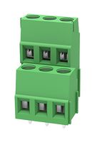 MULTICOMP PRO MP012024 Wire-To-Board Terminal Block, 5.08 mm, 6 Ways, 28 AWG, 12 AWG, 2.5 mm², Screw