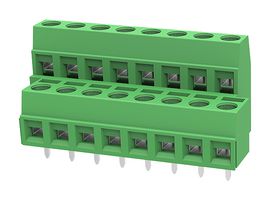 MULTICOMP PRO MP012078 Wire-To-Board Terminal Block, 5 mm, 16 Ways, 26 AWG, 14 AWG, 1.5 mm², Screw