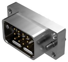 POSITRONIC SMXA050-MA38C-T7S1 Rectangular Power Connector, 12 Contacts, SP MAX Series, PCB Mount, Through Hole Straight, Plug