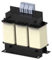 CORCOM - TE CONNECTIVITY RPQ-3-20 Reactor, Corcom RPQ Series, 480 VAC, 16.7 hp, 3 Phase, 20 A
