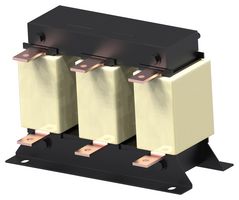 TE CONNECTIVITY - CORCOM RPQ-3-145 Reactor, Corcom RPQ Series, 480 VAC, 120.7 hp, 3 Phase, 144.3 A