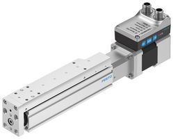 FESTO 8083804 Mini Slide Unit, Ball Screw Drive, 32 mm Motor, 100 mm Stroke, 3 A, 24 VDC, EGSS Series