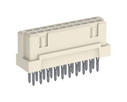 TE CONNECTIVITY - ERNI 234449-E DIN 41612 Connector, 20 Contacts, Receptacle, 2.54 mm, 2 Row, a + b