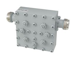 L-COM BPF2400 Bandpass Filter, 2.4GHz, 50W, 50 Ohm, 802.11, WLAN, Rugged Aluminium Construction